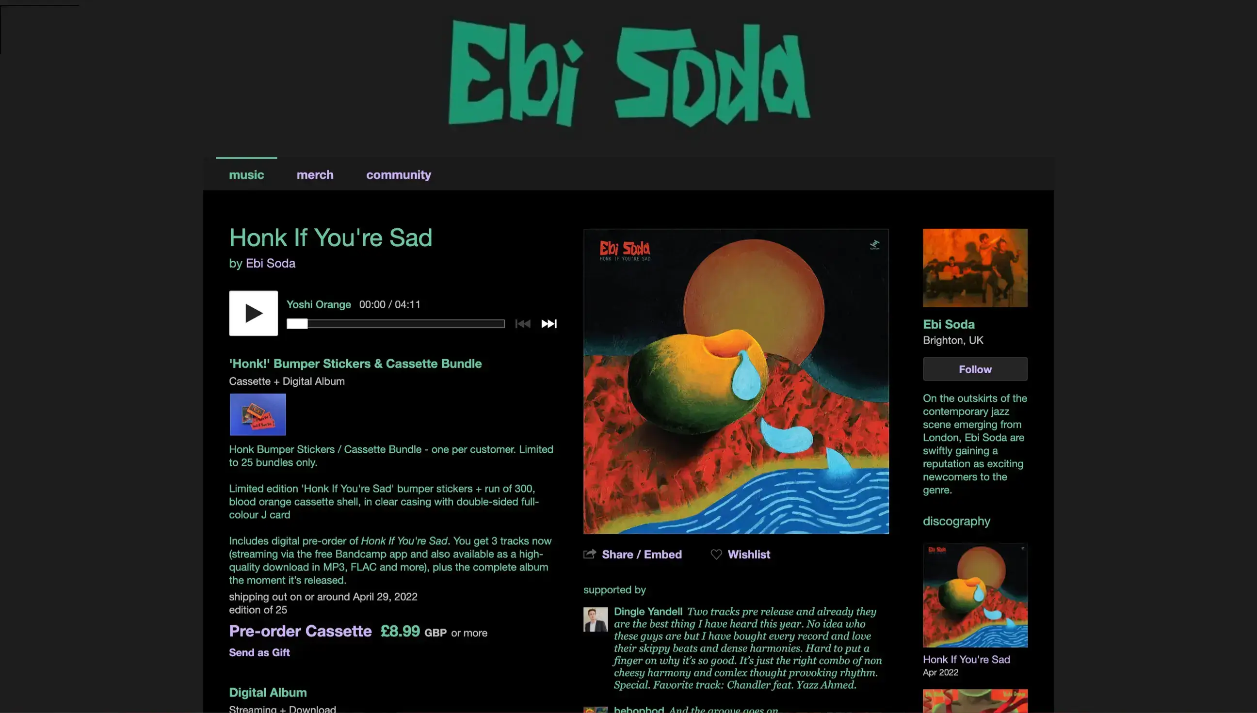 Artist Guide Bandcamp Artist Guide Bandcamp